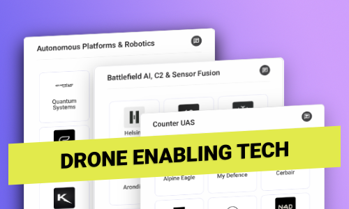 5 European Defence Startups providing Drone Enabling Technologies
