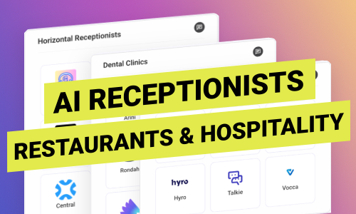 7 Startups Offering AI Receptionists for Restaurants & Hospitality Businesses